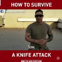 미군의 실전 나이프 대처법 | 인스티즈