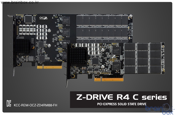 OCZ enterprise, PCIe x8 인터페이스 기업용 Z-DRIVE R4 시리즈 SSD출시