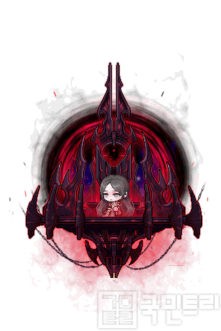 어둠의 옥좌 의자 외형 및 이펙트 효과