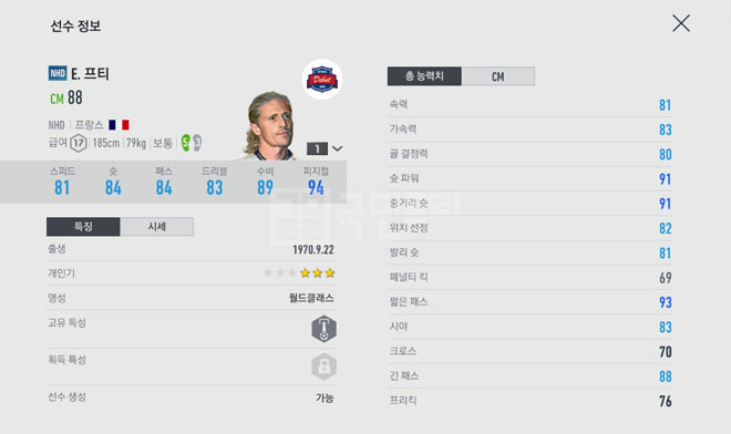 피파온라인4 공략, 챌린지 랭커 ‘올블루’의 4-2-2-1-1 포메이션